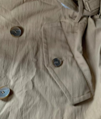 Nwt Hickey Freeman Executive Belted Trench Coat Mens Size XL Tan Beautiful! D18 - Picture 6 of 12
