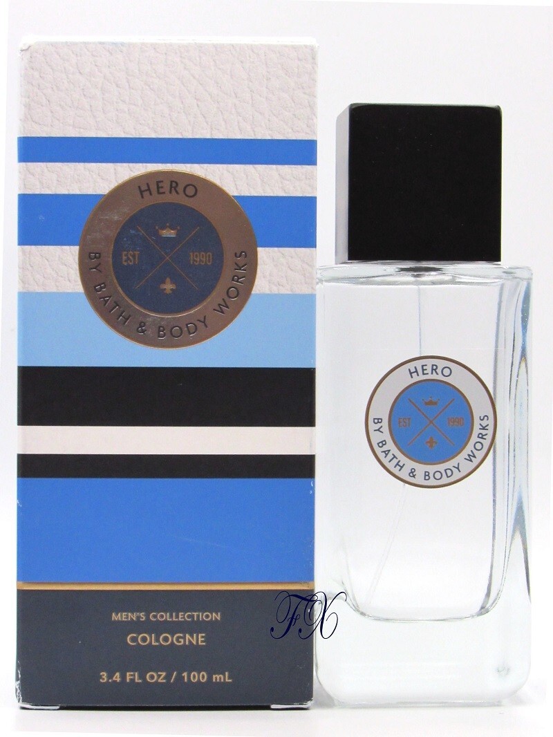 BATH & BODY WORKS HERO MEN'S COLOGNE SPRAY 3.4 FL OZ *NEW IN BOX eBay