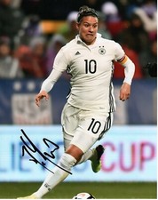 Germany Dzsenifer Marozsan Autographed Signed 8x10 Photo COA #3