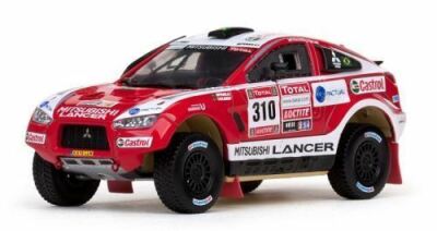 1/43 Vitesse 43460 L/E Mitsubishi Lancer 2012 Dakar #310 Spinelli & Youssef NEW