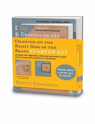 Drawing on the Right Side of the Brain Starter Kit : The Definitive, Paperbac...