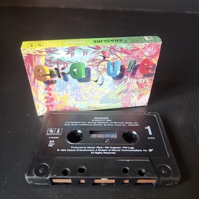 Erasure Always (7'' Mix) 1994 Mute/Electra Records 2 Track Cassette
