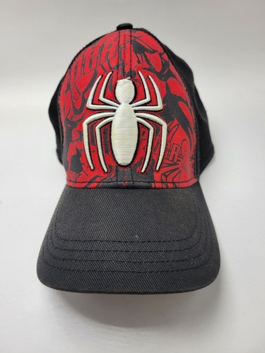 Spiderman Spider Hat Cap Red Adult Used 