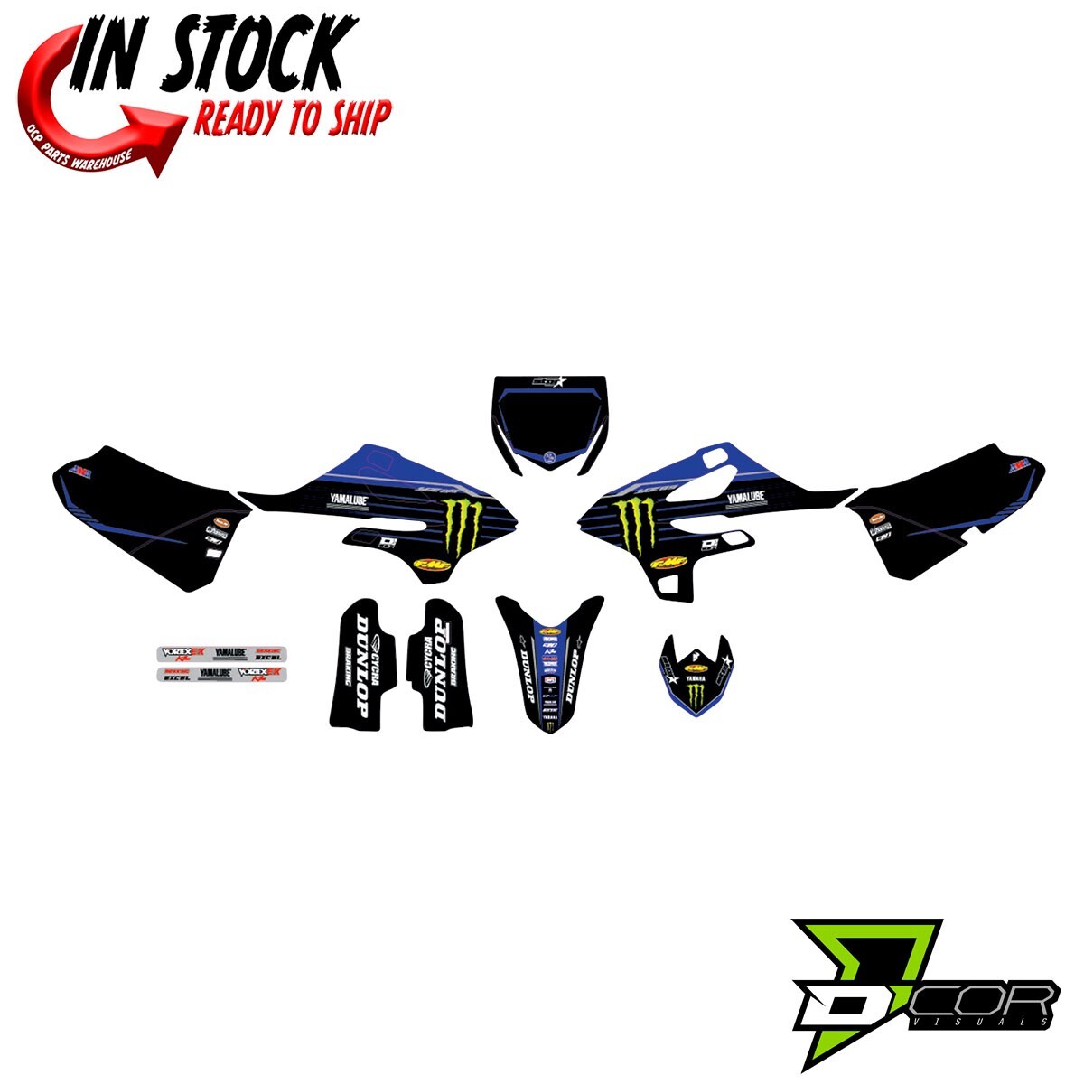 D'COR 2022 Star Racing Graphics Kit Yamaha YZ85 YZ 85 2022