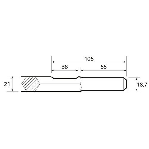150mm x 125mm Tamping Pad Rammer Punner Foot To Fit MILWAUKEE 900K 950K K900K - Picture 2 of 10