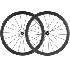 Juego de ruedas de bicicleta de carretera de carbono 700C profundidad de llanta 40 mm ancho 25 mm con ruedas de buje R13