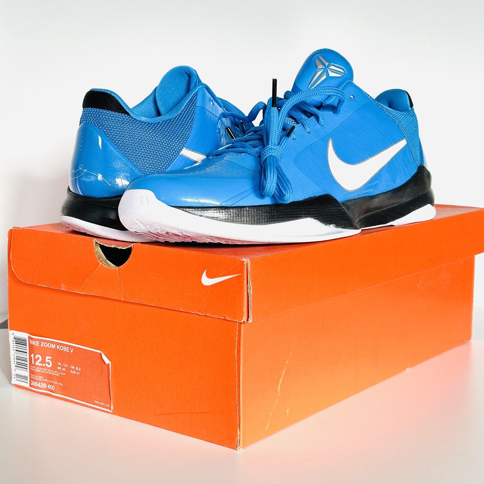 NEW 2010 Rare Nike Kobe V LIMiTED Miles Davis 386429-400