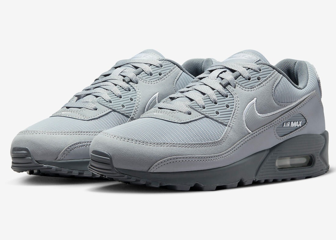 エアーウルフ９０ Nike Air Max 90 Wolf Grey New Men's Sneakers Various Sizes FJ4218