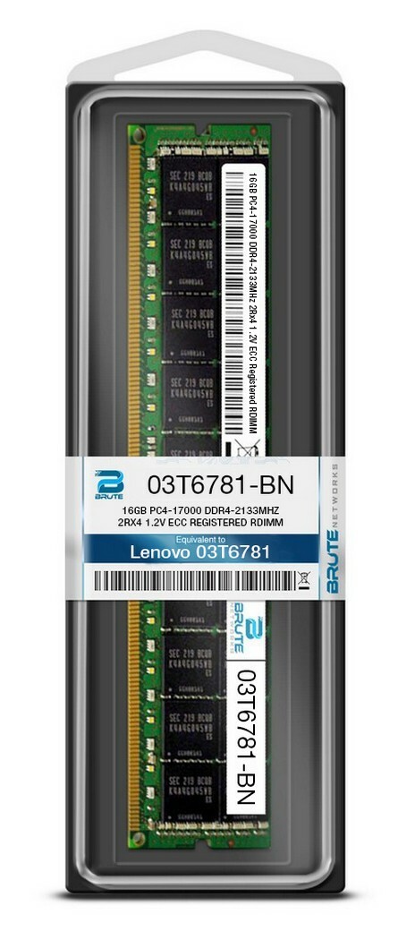 03T6781 - Lenovo Compatible 16GB PC4-17000 DDR4-2133MHz 2Rx4 1.2V 