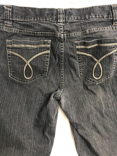 EUC Women's Calvin Klein 'faded' Black 