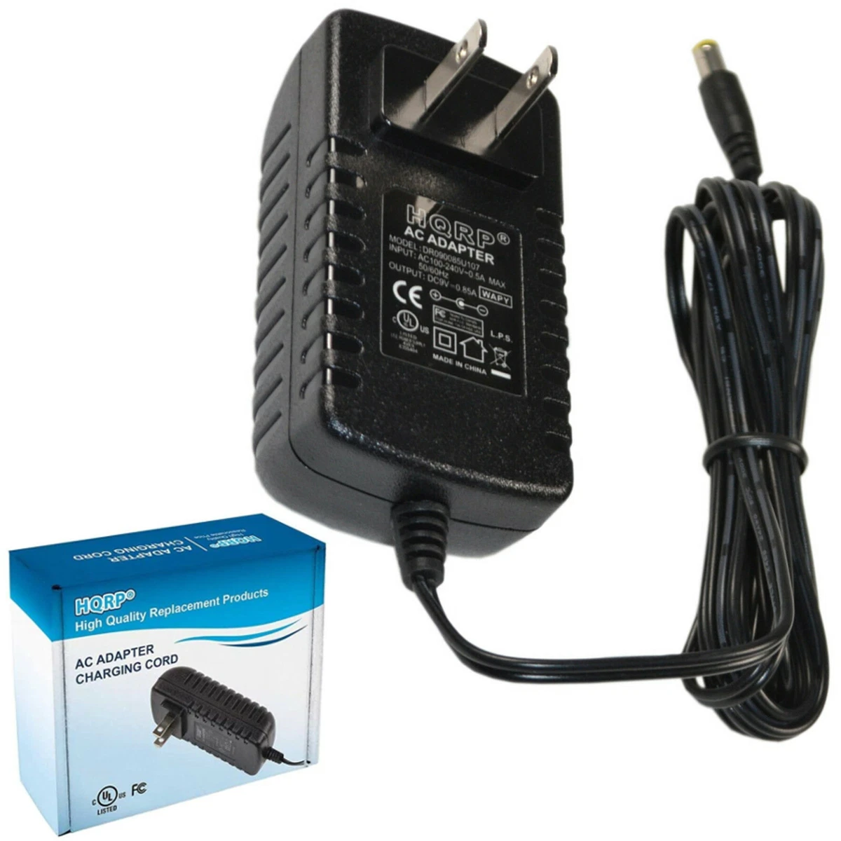 HQRP 9V AC Adapter Power Supply for Casio CTK 100 CTK 2000 CTK 2100 Keyboard