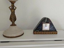 Horloge A. JERGER KB West germany marbre Art déco