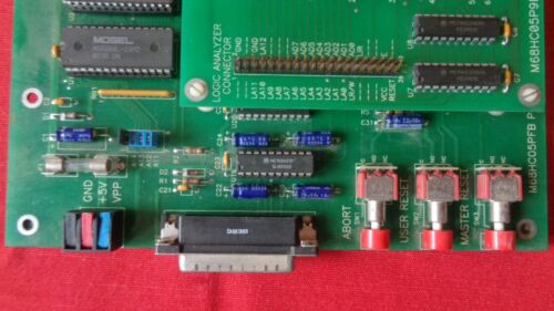 Old Motorola Evaluation Board for 68HC05 Series MicrocontrollerCondition: Used - Picture 3 of 6
