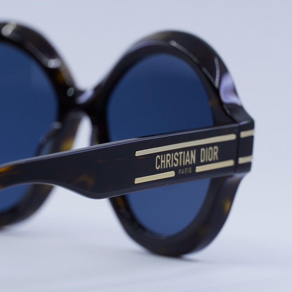New DIOR DIORSIGNATURE R1U 20B0 Dark Havana/Blue 57-17-140  display picture 2