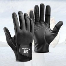 Men's Women's Open-finger Gloves Fishing Non-slip Waterproof Fleece Warm Gloves