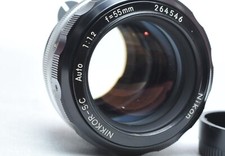 Nikon Nikkor-S.C Auto 55mm f1.2 Non-Ai MF Lens