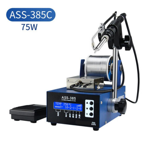 Soldering Iron Tin Feeding Digital Display Constant Solder Rework Station 75W