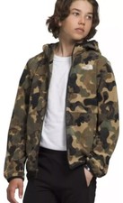 The North Face Teen Glacier Full Zip Fleece Hoodie Camo Size XL 14/16 - NWT