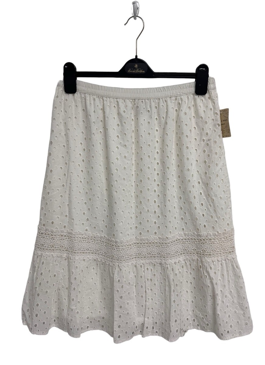 新品　Mary logo cotton skirt sizeS AM1384 Mary logo cotton skirt andmary
