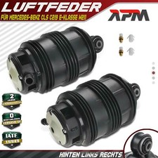 2x Ressort Pneumatique Arrière Gauche Droite pour Mercedes-Benz Classe E CLS