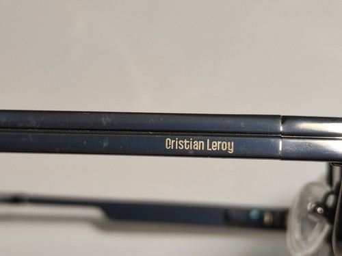 CRISTIAN LEROY CL1043 FRAME EYEGLASSES + CLIPS SUNGLASSES - Picture 13 of 13