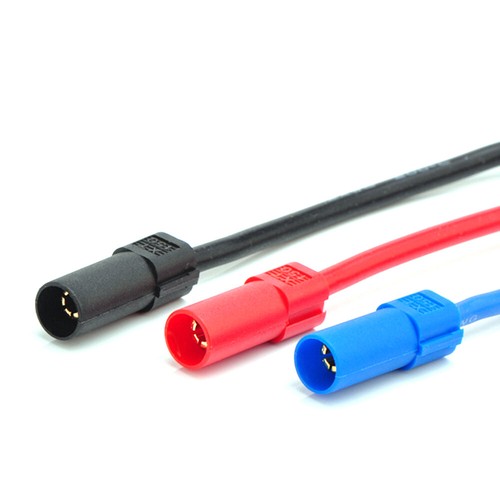 XT150 6MM Bullet Connector Male/Female 60A Lipo Battery Plug Set Red/Black/Blue - Picture 8 of 17