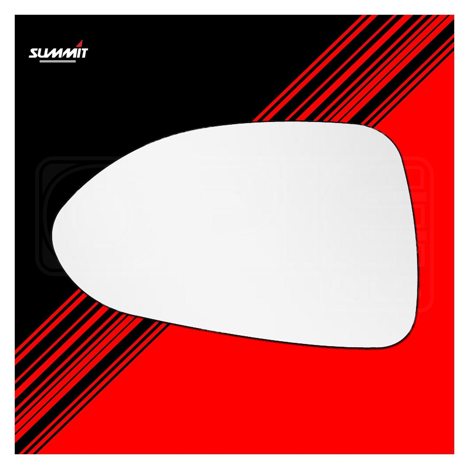 Replacement Mirror Glass - Summit SRG-923 - Fits Vauxhall Corsa 07 on LHS