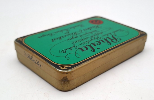 Rheila Blechdose A.Diedenhofen ab 1920er Jahre Hustenbonbons ca. 1,5x5x8cm - Bild 3 von 7