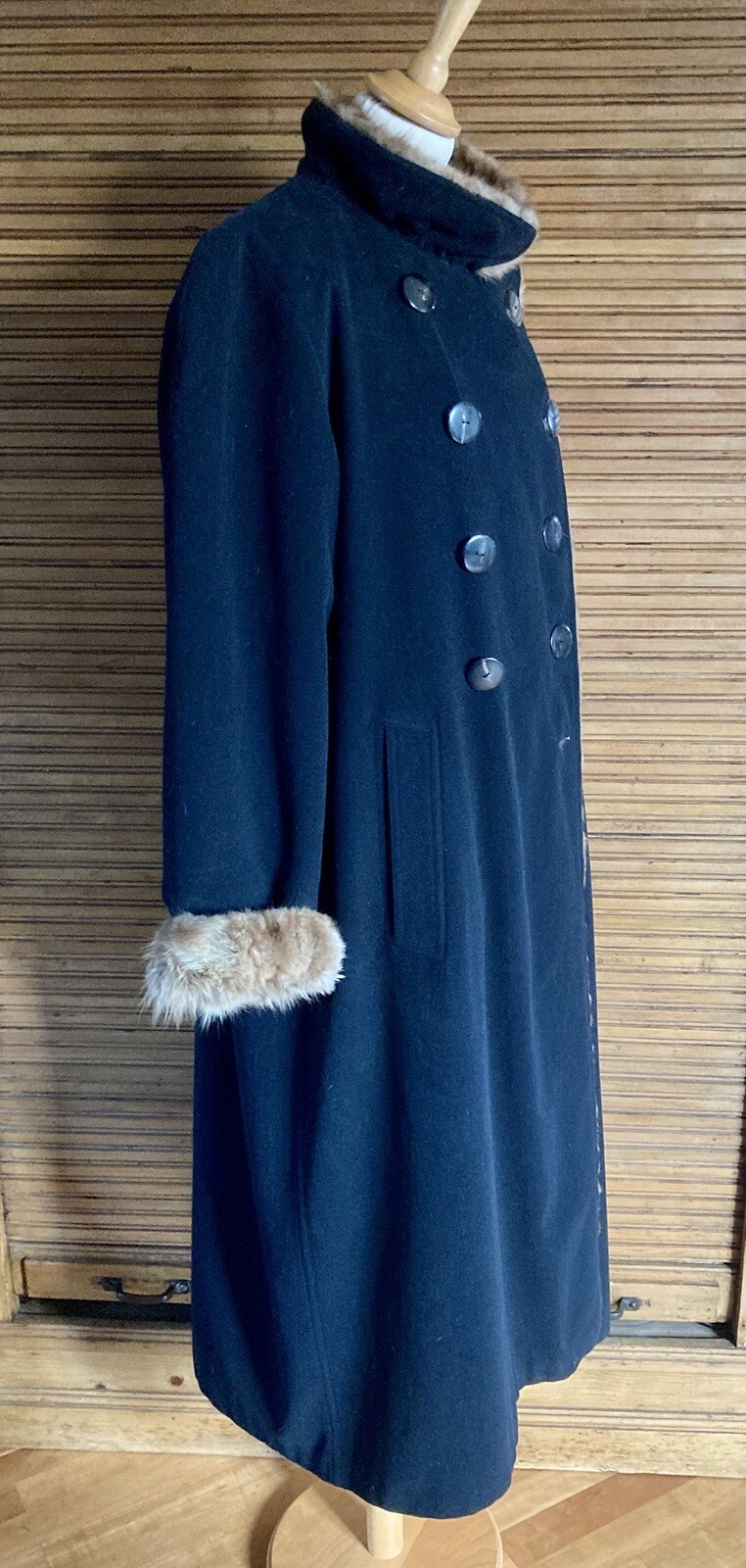 Peter Kujath Munich Wool Coat Sable Vintage 90s Very Clean Condition image 7