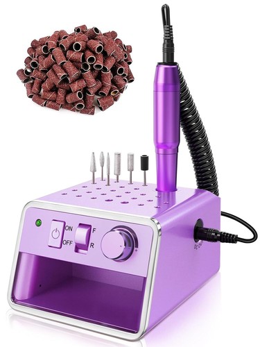 Professional Electric Nail Drill File Machine Acrylic Gel Dip Powder Nails Set - Picture 3 of 32