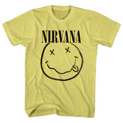 Camiseta Nirvana Unisex: Inverse Happy Face - Imagen 1 de 3