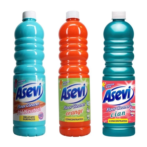 Asevi Concentrated Floor Cleaners with Intense Scent for All Types of Floors