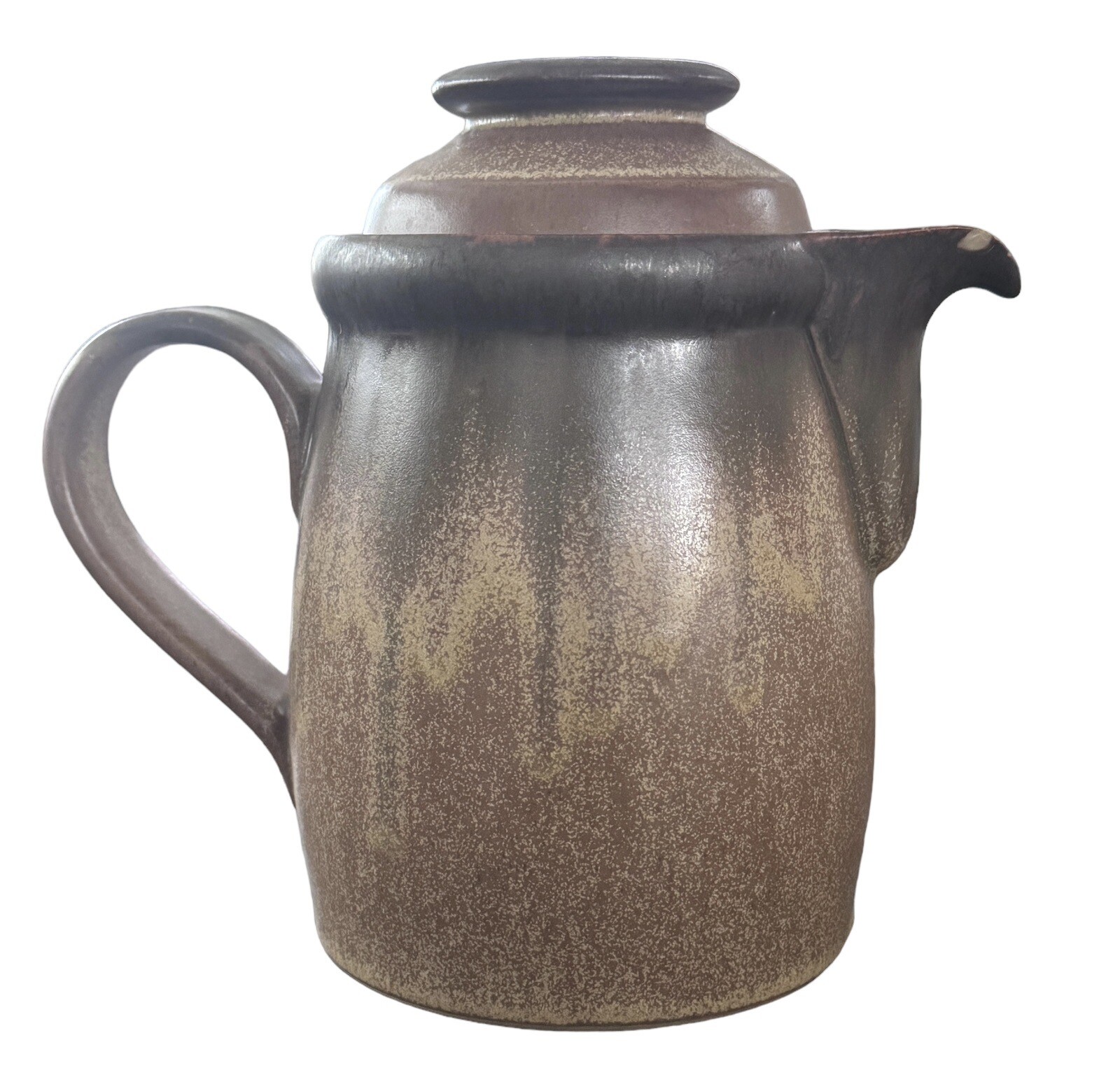 DENBY Romany Brown Stoneware Coffee or Teapot England eBay