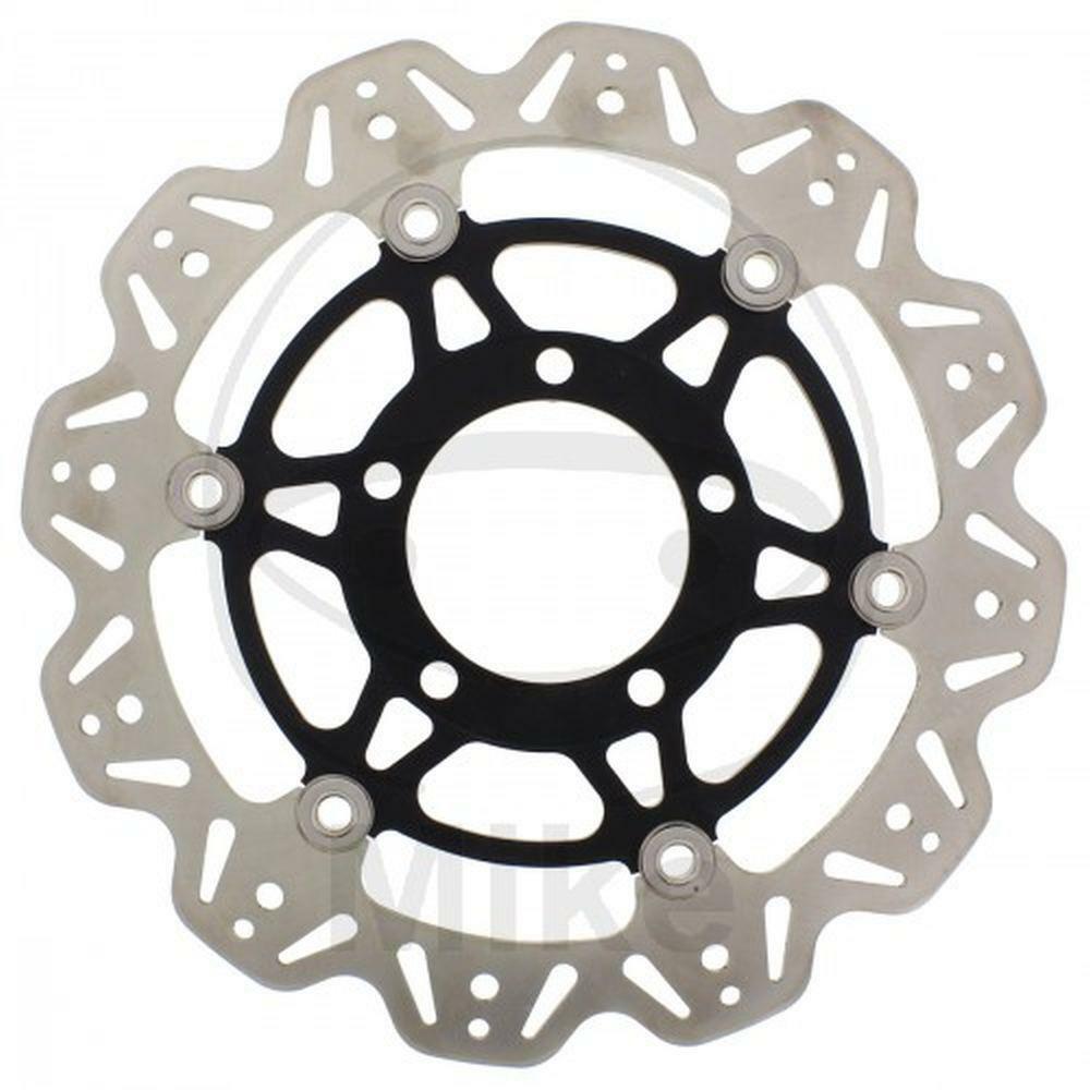 Brake Disc Vee Front EBC Hub Black For Kawasaki 650 Kle Versys 2007