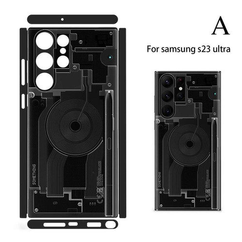Full Cover Skin Film for Samsung Galaxy S23 Ultra Aufkleber Anti-Kratzer P3Q7 - Picture 10 of 11