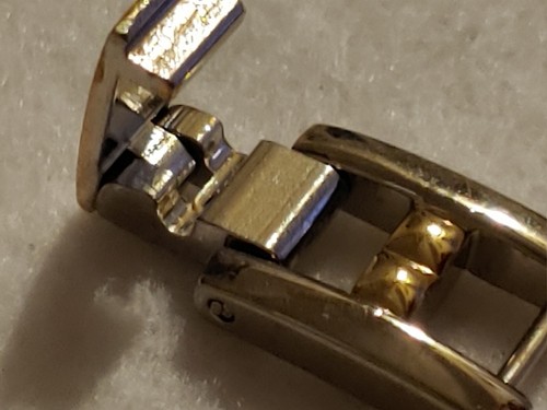 one - goldtone & silvertone - Link Extender, 10 mm breit wie auf Bildern zu sehen - Bild 8 von 11