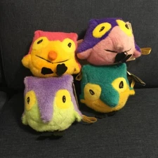 SNOWLETS NAGANO Olympic 1998 official mascot Plush dolls Set of 4