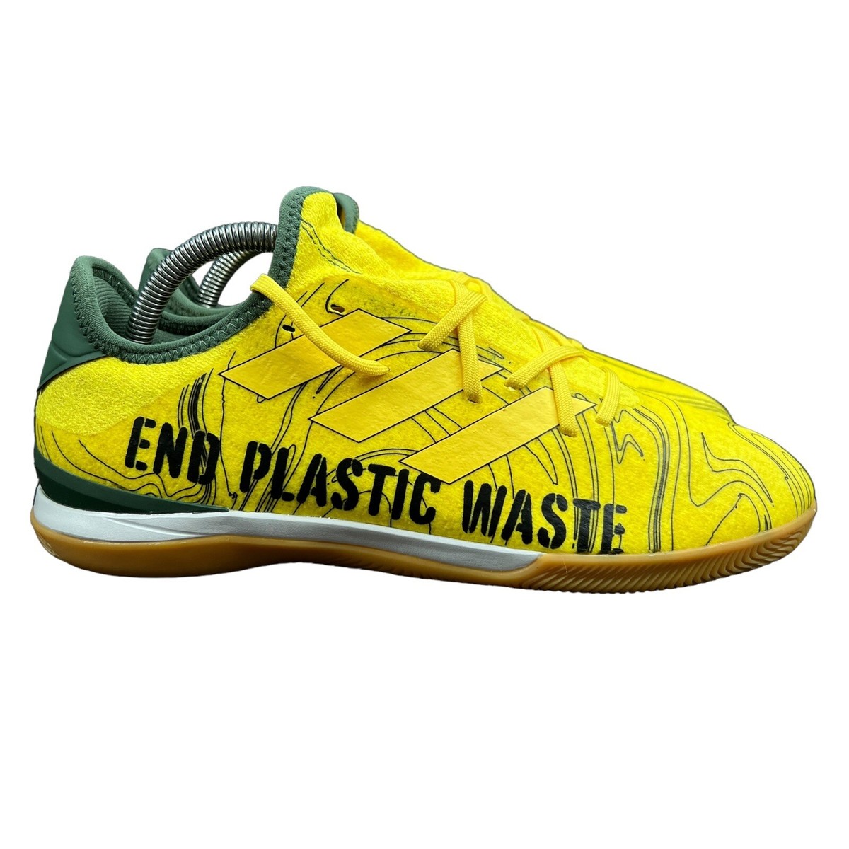 Adidas Gamemode Knit PB Yellow Green Gum Indoor Soccer Shoes