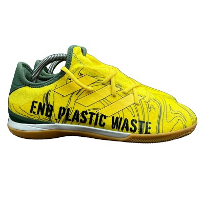 Adidas Gamemode Knit PB Yellow Green Gum Indoor Soccer Shoes