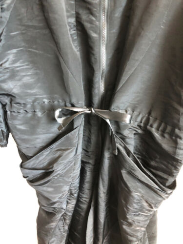 Jordan Brand CU1996-010 Black Nylon Blend Zip Front Flight Suit Jumpsuit 2XL - Picture 2 of 9