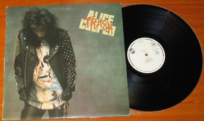 ALICE COOPER - Trash unique Hungary issue LP white Gong label 1986 EX