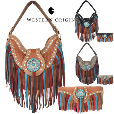 western purses with fringe
