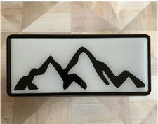 Mountains Design Trailer Hitch Cover New