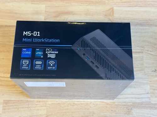 MINISFORUM MS-01 S1290 Mini Gaming PC, 32GB RAM+1TB SSD, Intel Core i9-12900H - Picture 3 of 7