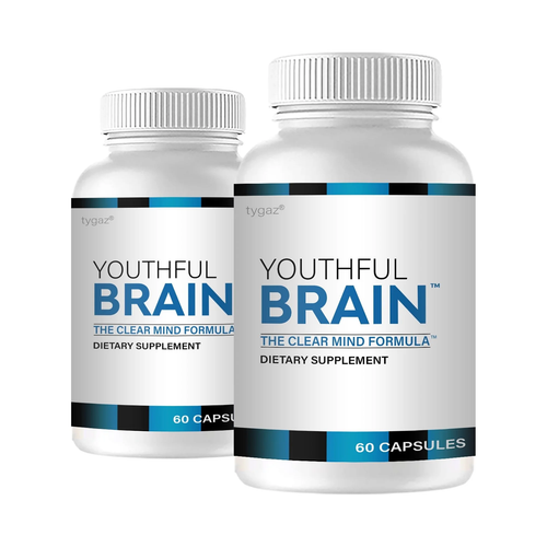 (2er Pack) Youthful Brain Kapseln - Youthful Brain Clear Mind Formula Kapseln