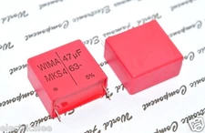 1pcs - WIMA MKS4 47uF (47µF) 63V 5% pitch:27.5mm Polyester Film Capacitor