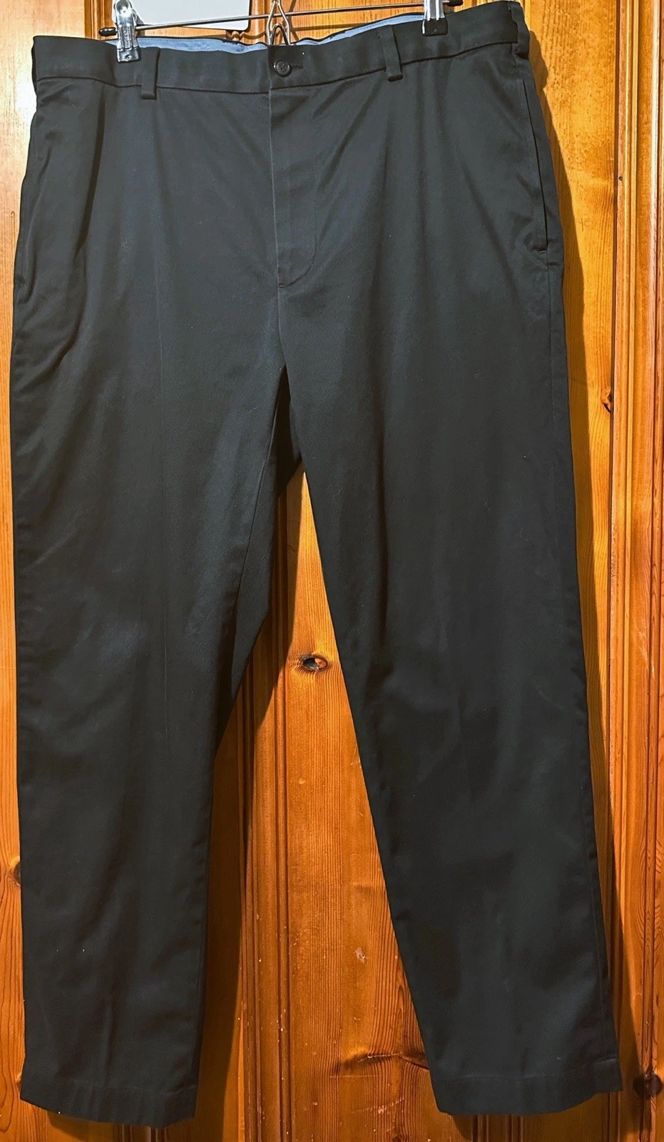 Brooks Brothers Clark Chino 37x30 Black Advantage Stretch Lightweight