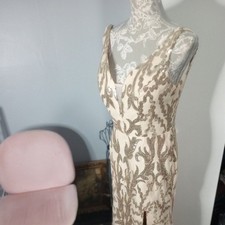 Kirgnt Women's Sparkly Sequin Mermaid Dress V-Neck Long Formal Evening Gown NWT