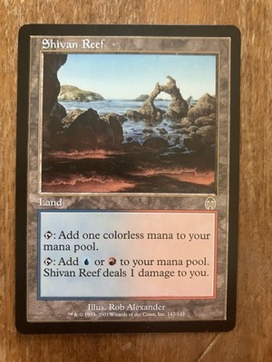 SHIVAN REEF APOCALYPSE MAGIC: THE GATHERING NM