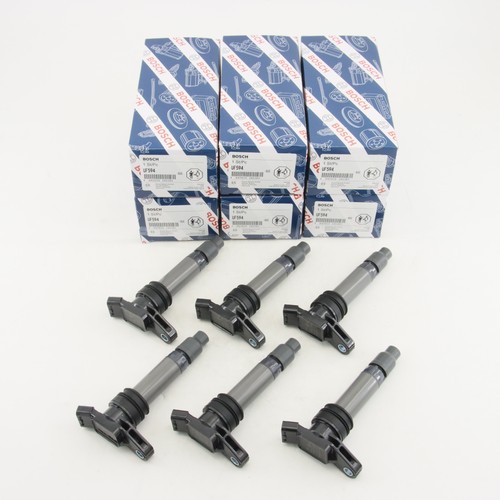 NEW BOSCH 6x IGNITION COILS For Volvo V60 S60 S80 XC60 XC70 XC90 3.0L 3.2L UF594